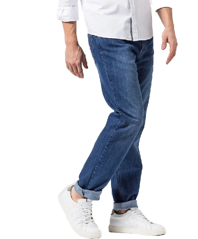 Last Chance Brax - Regular Used Blue Masterpiece Cooper Jeans