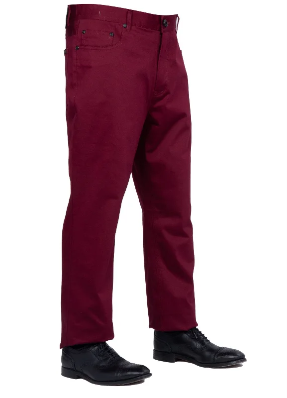 Prestige COP-100 Tailored Denim Pants Wine