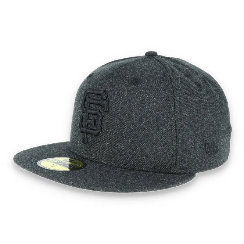 Markdown Madness NEW ERA 59FIFTY FITTED SAN FRANCISCO GIANTS- heather blk/ blk
