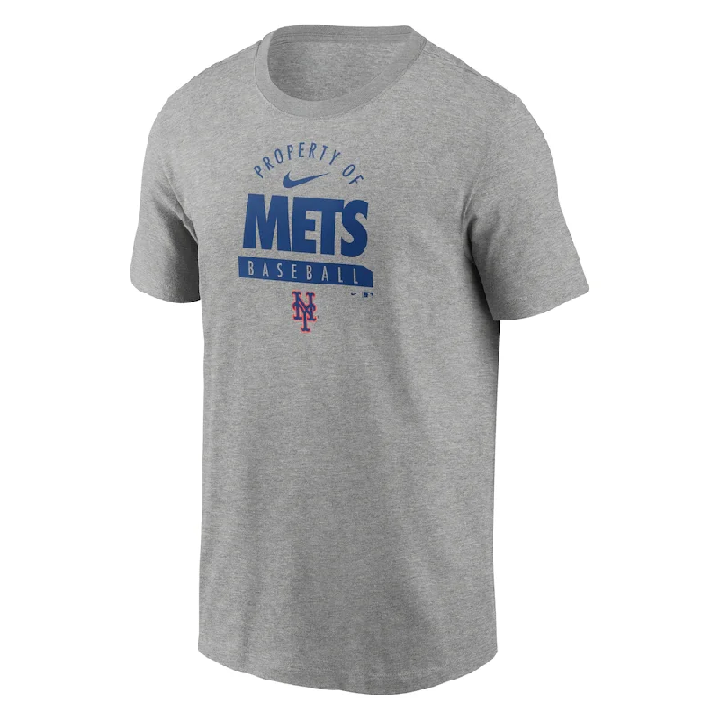 Weekend Special Nike New York Mets Primetime Property Of Practice T-Shirt - Heathered Gray Weekend Special Nike New York Mets Primetime Property Of Practice T-Shirt - Heathered Gray