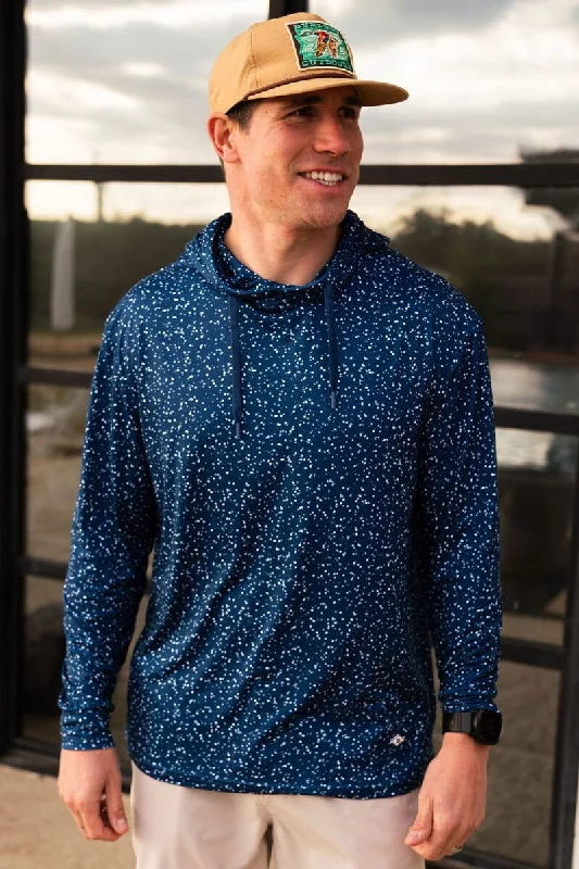 Super Deal Performance Hoodie - Navy Speckled
