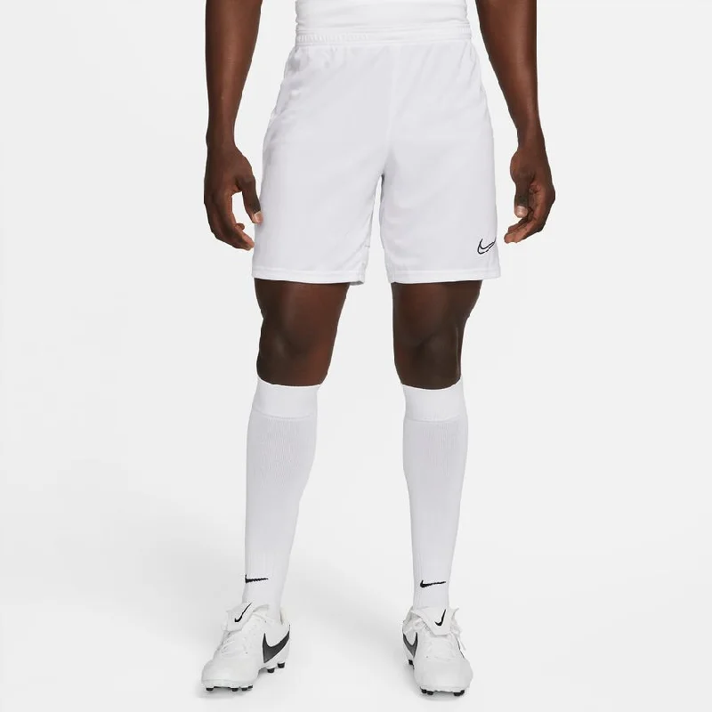 Limited Availability Nike Dri-FIT Academy Men's Knit Soccer Shorts-WHITE
