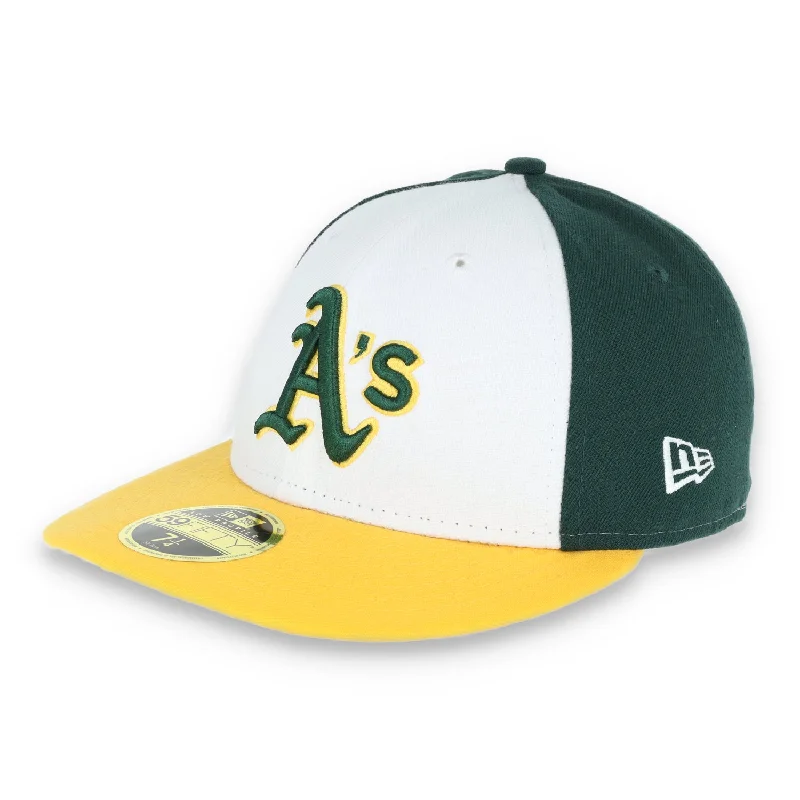 Markdown Sale Oakland Athletics New Era 59Fifty Cap Low Profile-Green/White/Yellow