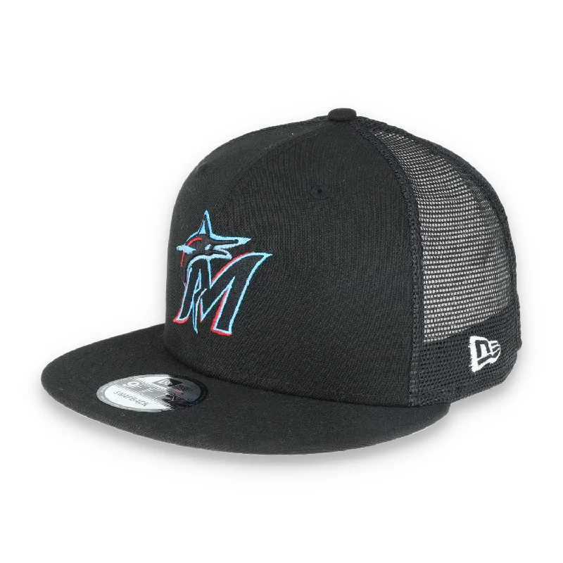 Savings Alert MIAMI MARLINS NEW ERA CLASSIC TRUCKER C1 9FIFTY SNAPBACK