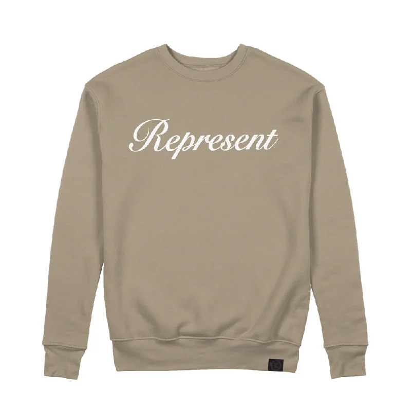 Steal Deal Penman Crewneck Sweater [SANDSTONE] LIMITED EDITION