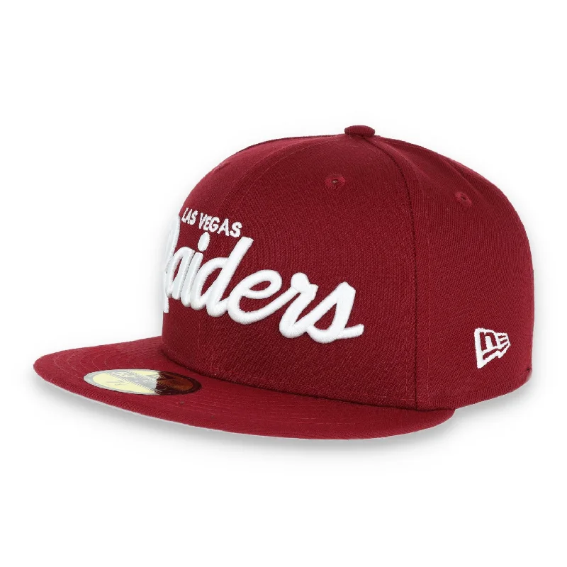Weekend Discounts to Grab Las Vegas Raiders New Era 59Fifty Fitted Script Hat-Maroon Weekend Discounts to Grab Las Vegas Raiders New Era 59Fifty Fitted Script Hat-Maroon