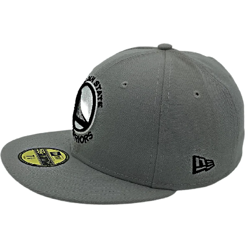 Year-End Clearance GOLDEN STATE WARRIORS NEW ERA 59FIFTY HAT-GREY/WHITE