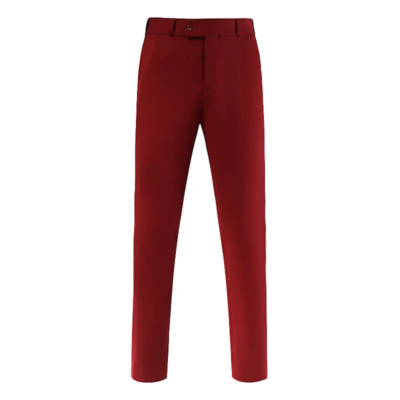 Barocco TC200 Slim Fit Stretch Pants Wine