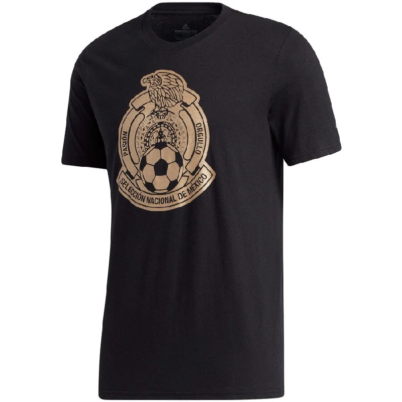 Online Only ADIDAS MEXICO AMPLIFIER TEE BLACK/GOLD