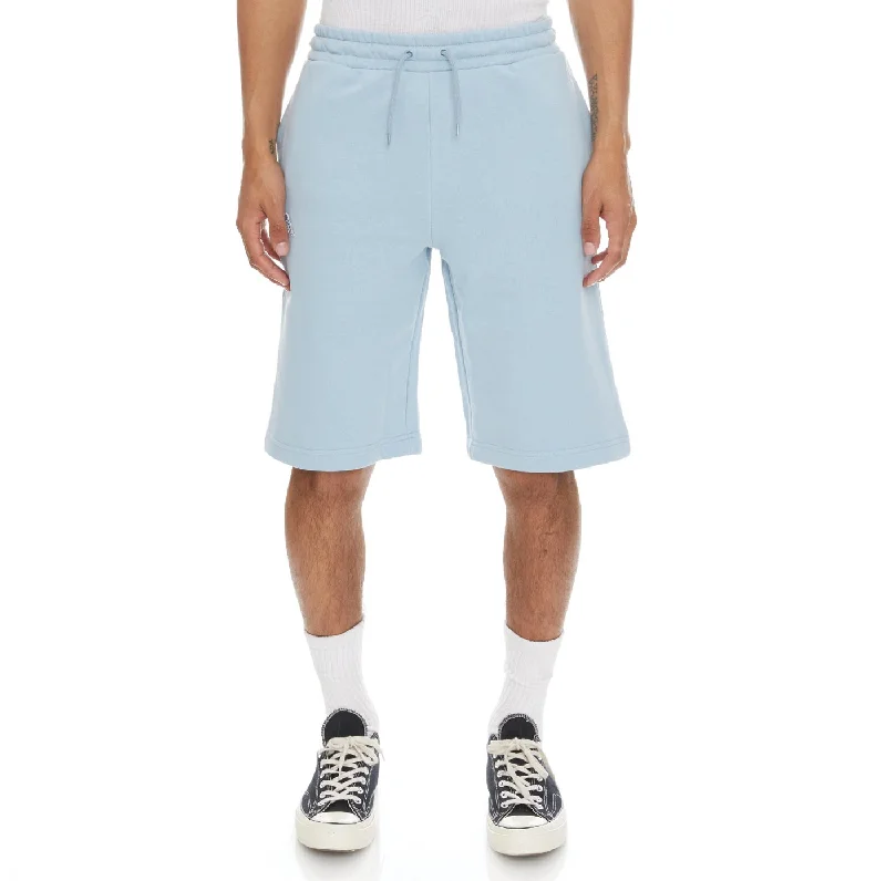 Instant Savings KAPPA LOGO FLEECE MABOK SHORTS - BLUE LT