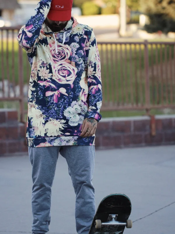 Major Savings Vintage Flowers Unisex Hoodie