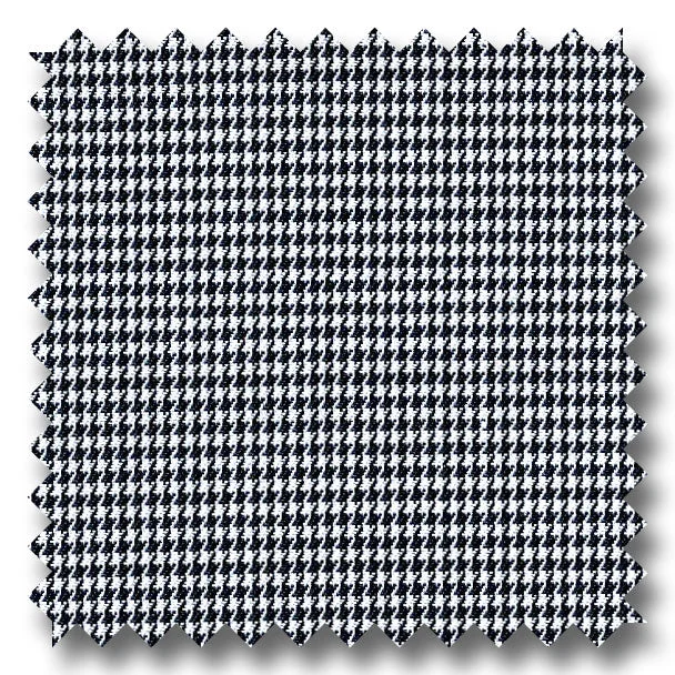 Weekend Discounts Worth Grabbing Black Check 2Ply Mini Twill - Custom Dress Shirt