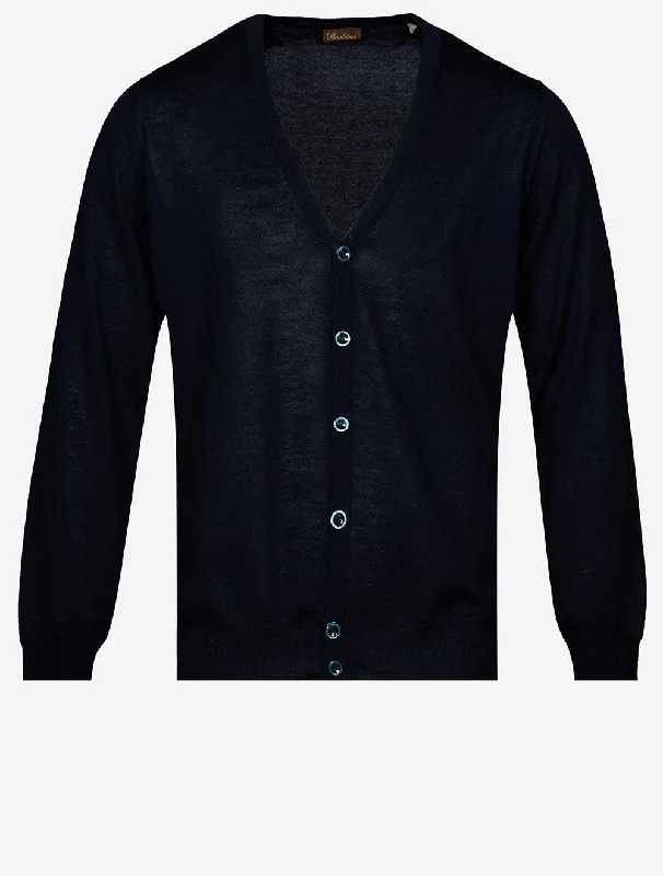 Strickjacke Merino Navy