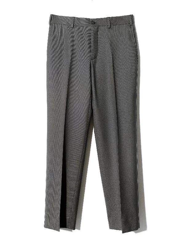 Stock Up and Save BKT36 Straight Leg Trouser in Sturdy Wool Twill - Shale