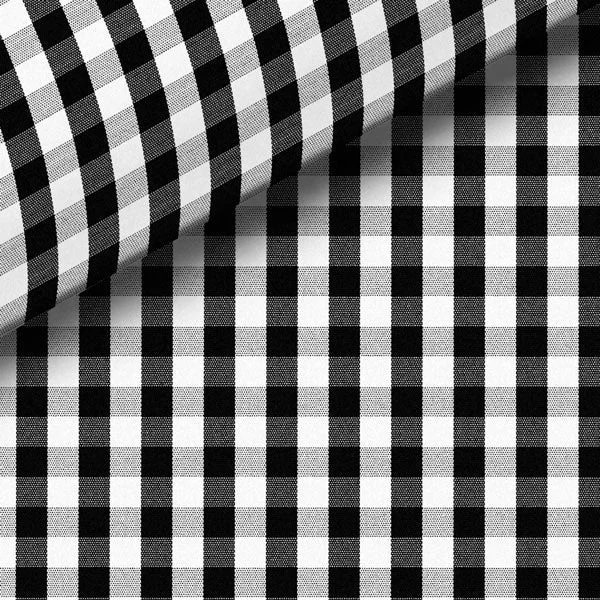 Weekend Discounts to Enjoy Black Check Broadcloth Dress Shirt
