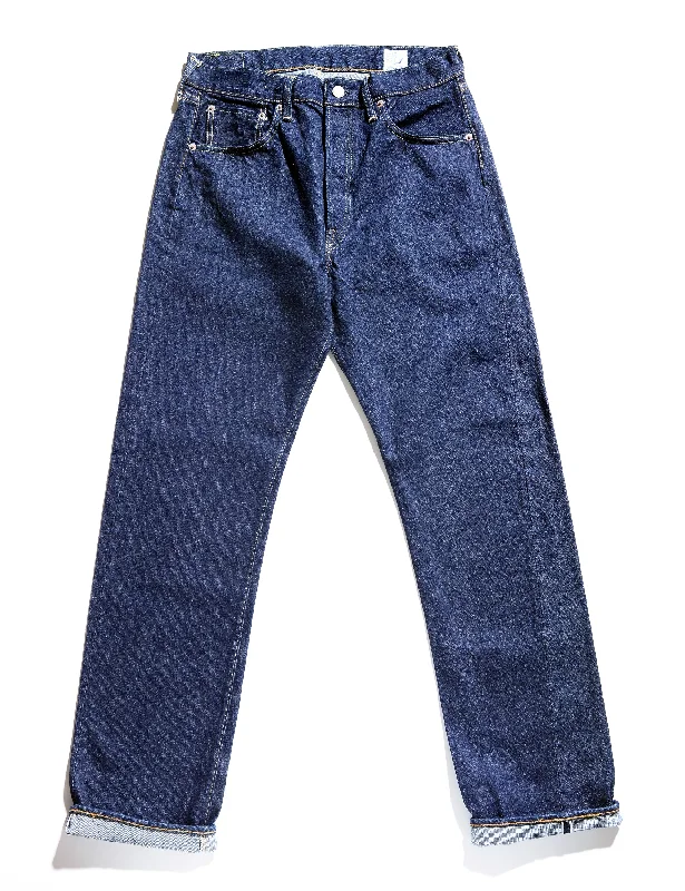 Final Clearance 105 Standard Fit Selvedge Denim Jeans - One Wash