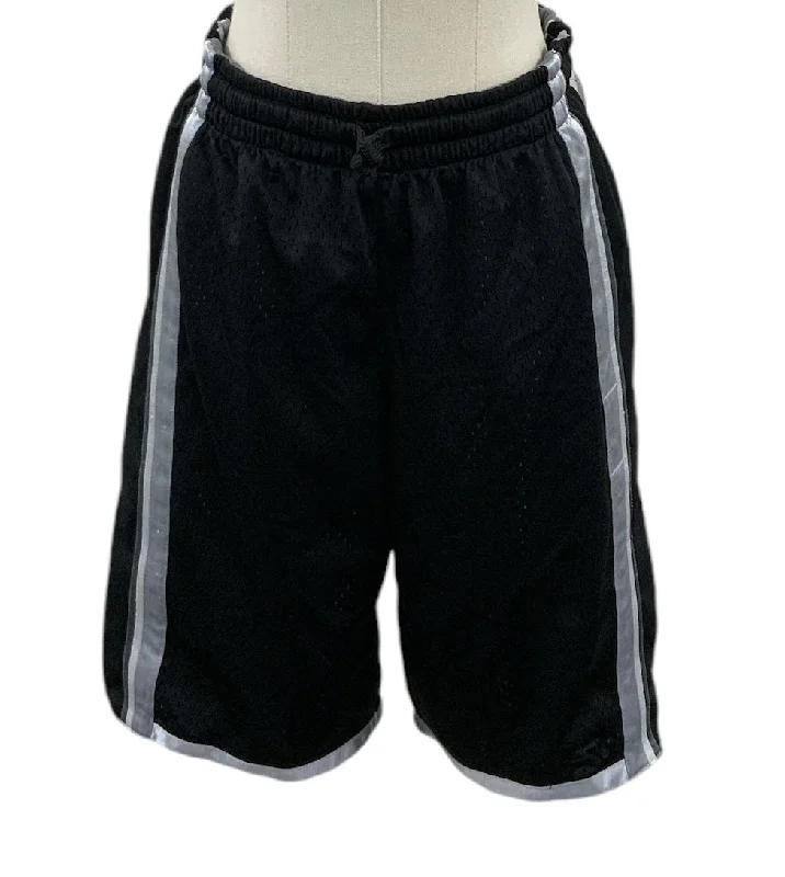 Final Clearance Starter Men's Reversible Basketball Shorts Black/Gray S/28