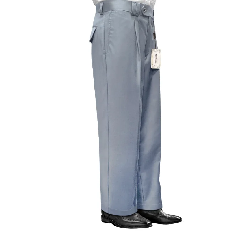 Centauri Collection: Steelblue Wide-Leg Pants