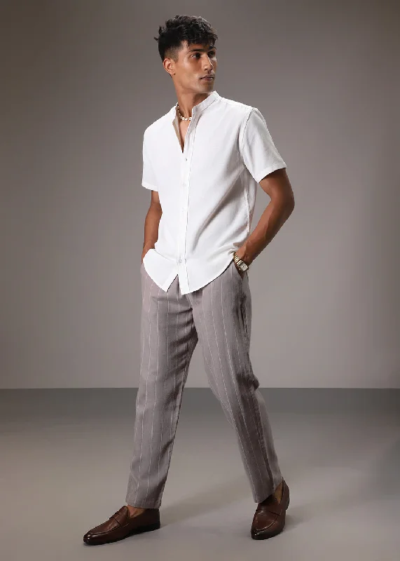 Bonus Savings Ash Lavender Cotton Linen Pant