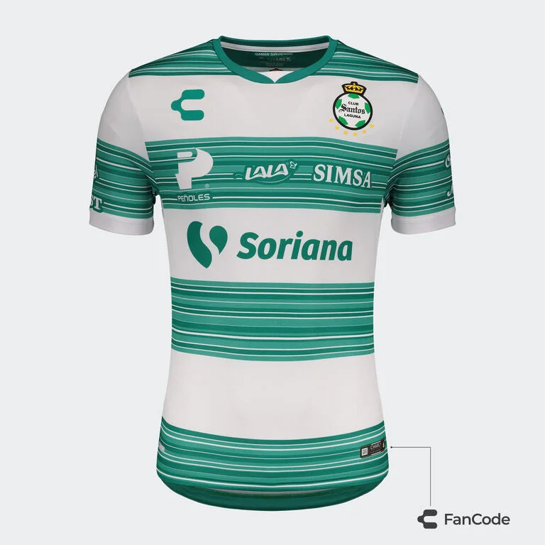 Price Reduction Charly Men's Santos Laguna Home Jersey 2020/21