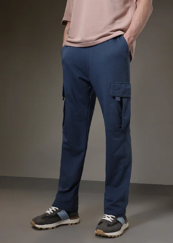 Quick Sale Cobalt Blue Cargo Joggers