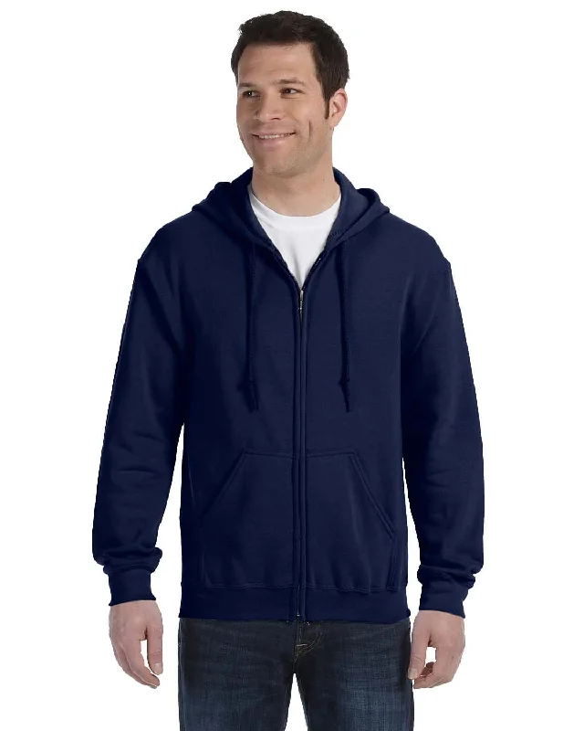 Gildan Heavy Blend 50/50 Full-Zip Hooded Sweatshirt | Navy