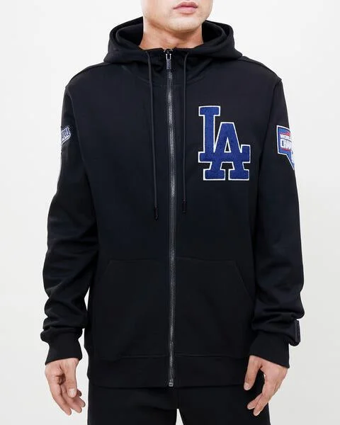 Weekend Offers That Dazzle PRO STANDARD LOS ANGELES DODGERS LOGO ZIPPER HOODY