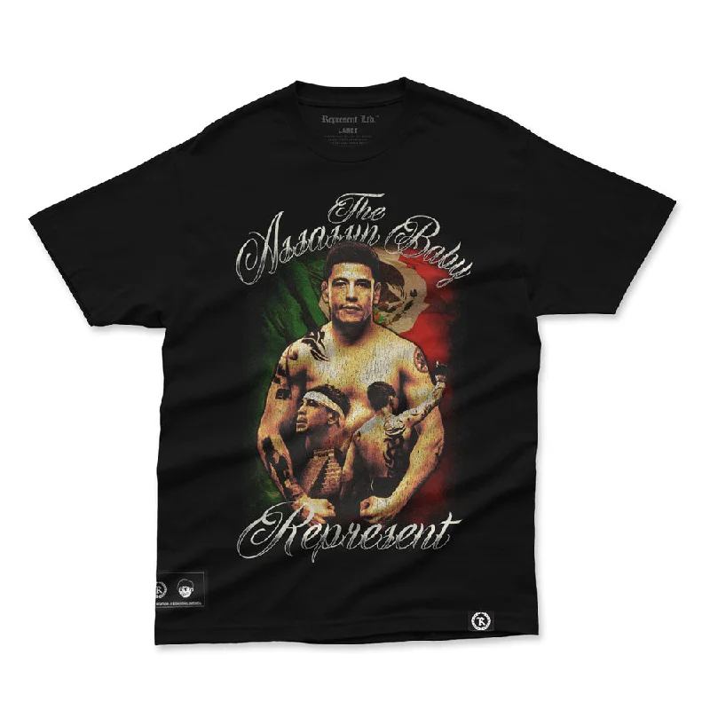 Final Offer Brandon Moreno VINTAGE Heavyweight Tee [BLACK] UFC MEXICO CITY