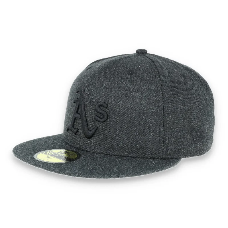Deal Frenzy Oakland Athletics New Era 59Fifty Cap-heather grey