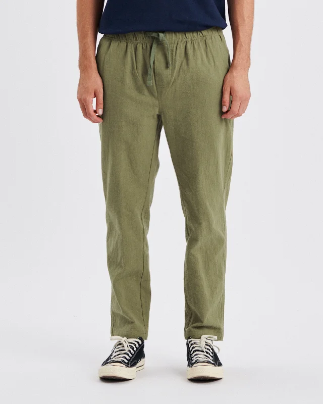 Limited Edition Cruiser Linen Pant - Fatigue