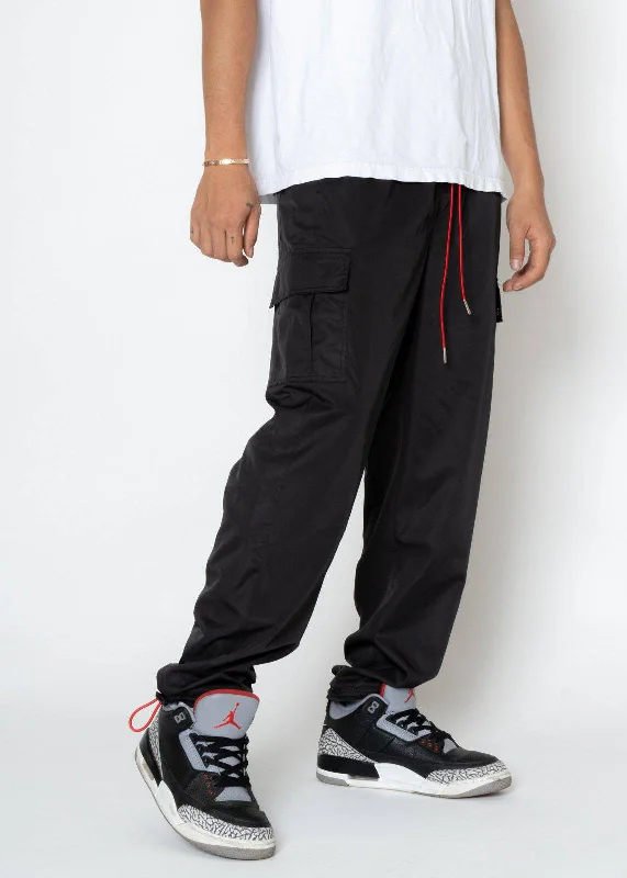 Crazy Deals Blank State Men's 3 Stopper Swishy Cargo Pants