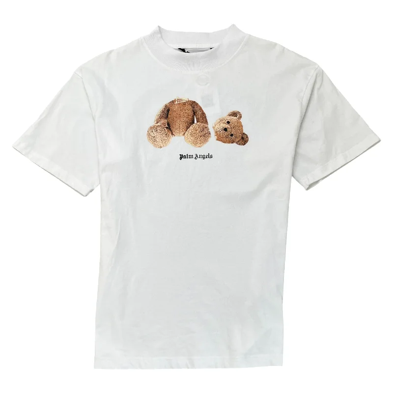 Major Savings Men's Kill The Bear Short Sleeve Shirt White Size L