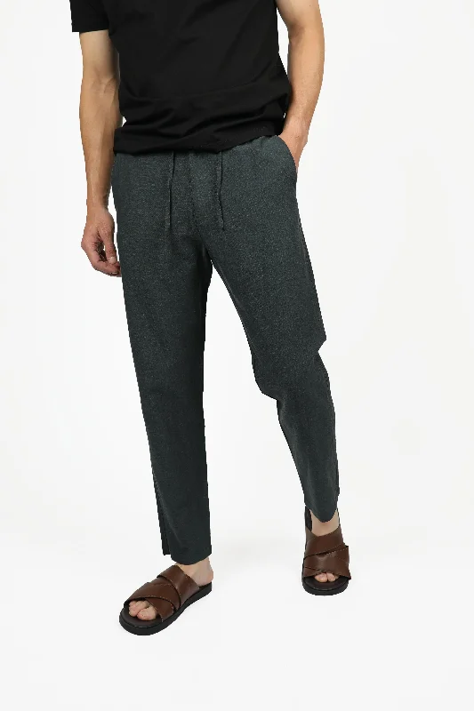 Licorice Linen Relaxed Waist Pant