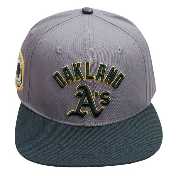 Bonus Savings PRO STANDARD OAKLAND ATHLETICS STACKED LOGO SNAPBACK HAT