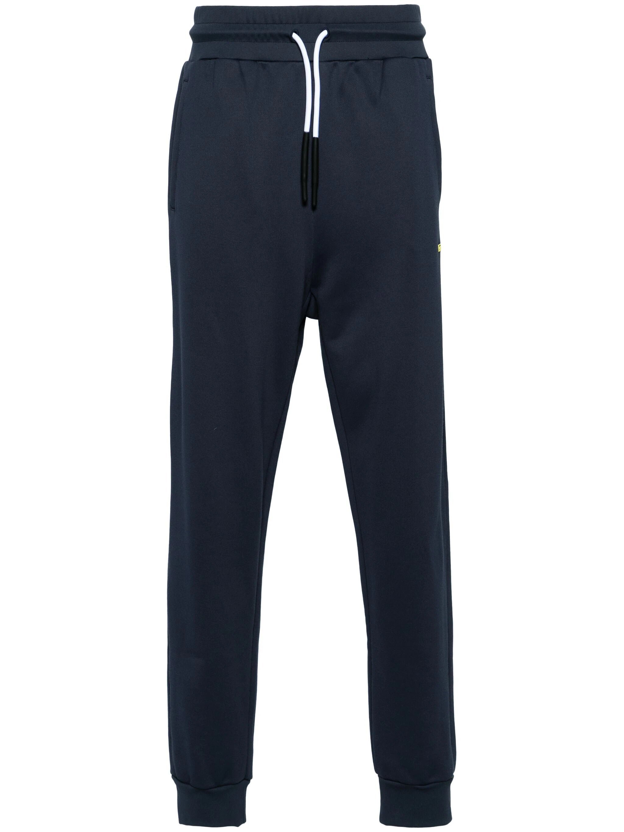 Holiday Sale Logo-Lettering Jersey Track Pants