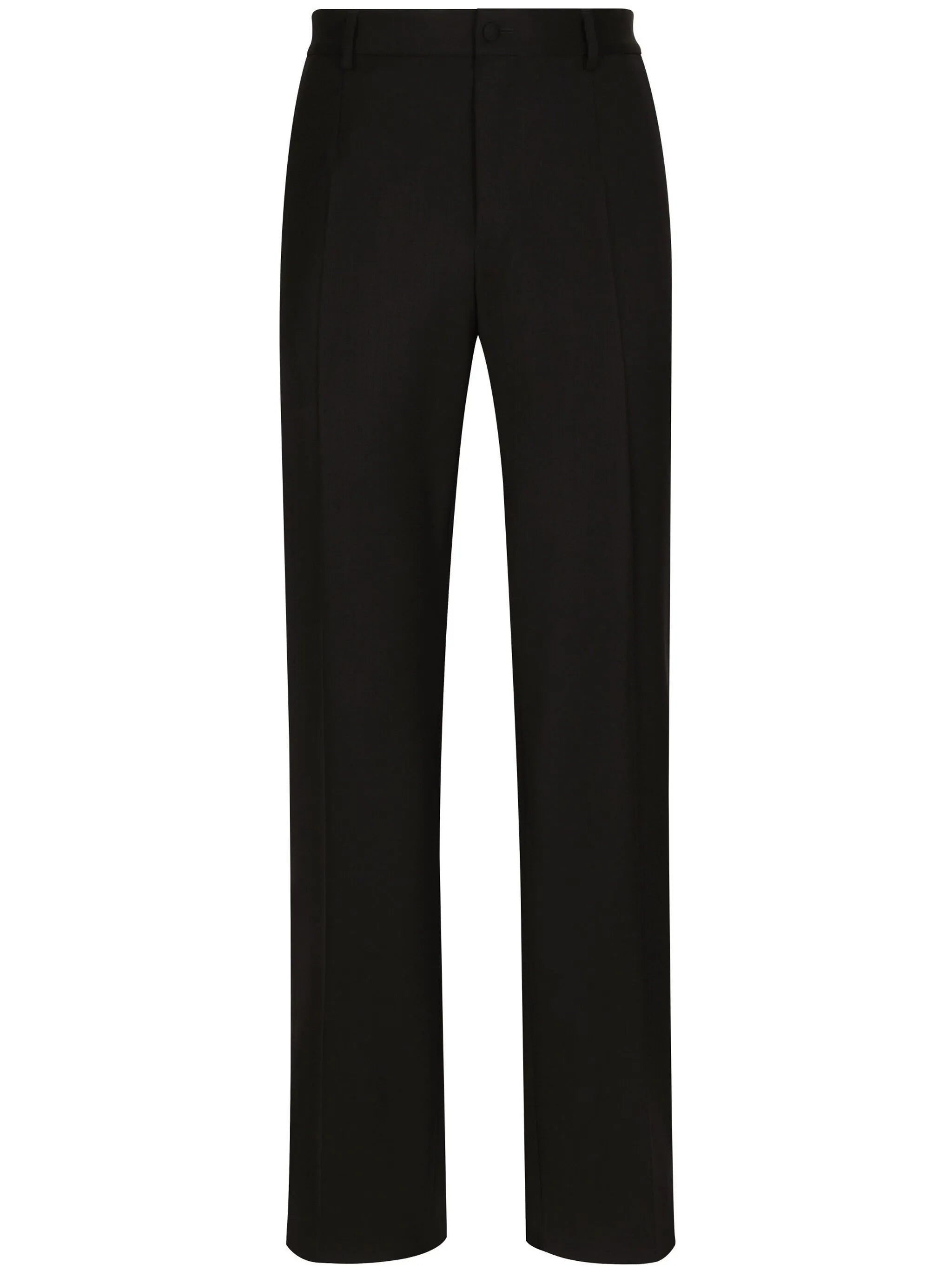 Price Cut Straight-Leg Wool Trousers