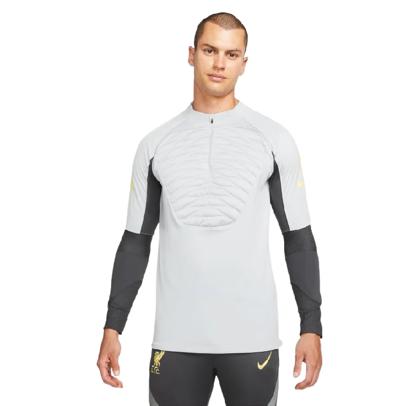 Steals and Deals Nike Liverpool FC Strike Winter Warrior Men's Therma-FIT Soccer Drill Top Steals and Deals Nike Liverpool FC Strike Winter Warrior Men's Therma-FIT Soccer Drill Top
