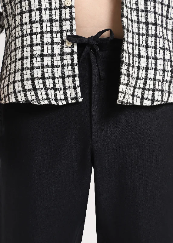 Unbeatable Prices Night Blue Linen Pant