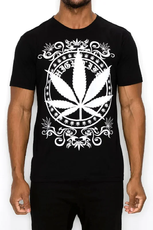 Doorbuster Deal Chenille Patch Leaf T-Shirts