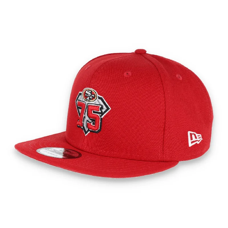 Today Only San Francisco 49ers New Era 75th Anniversary 9FIFTY Snapback Adjustable Hat - Scarlet Today Only San Francisco 49ers New Era 75th Anniversary 9FIFTY Snapback Adjustable Hat - Scarlet