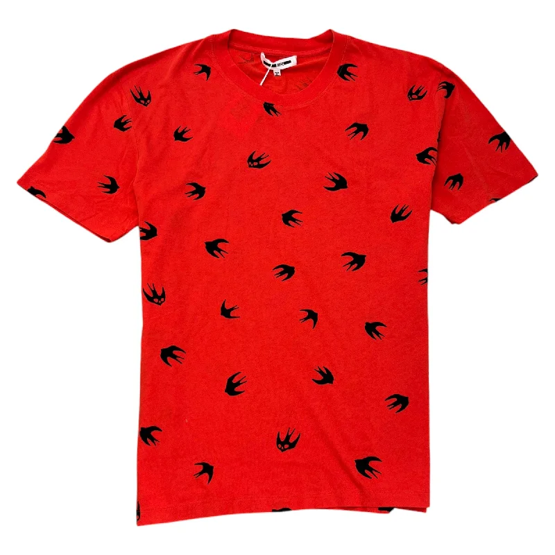 Weekend Offers That Please Men's Swallow Logo T-Shirt Red Size L