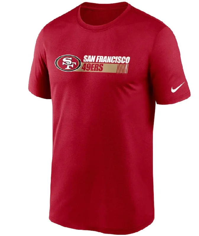 Weekend Discounts Worth Grabbing Nike San Francisco 49ers  Fan Gear Team Conference Legend Performance T-Shirt - Scarlet