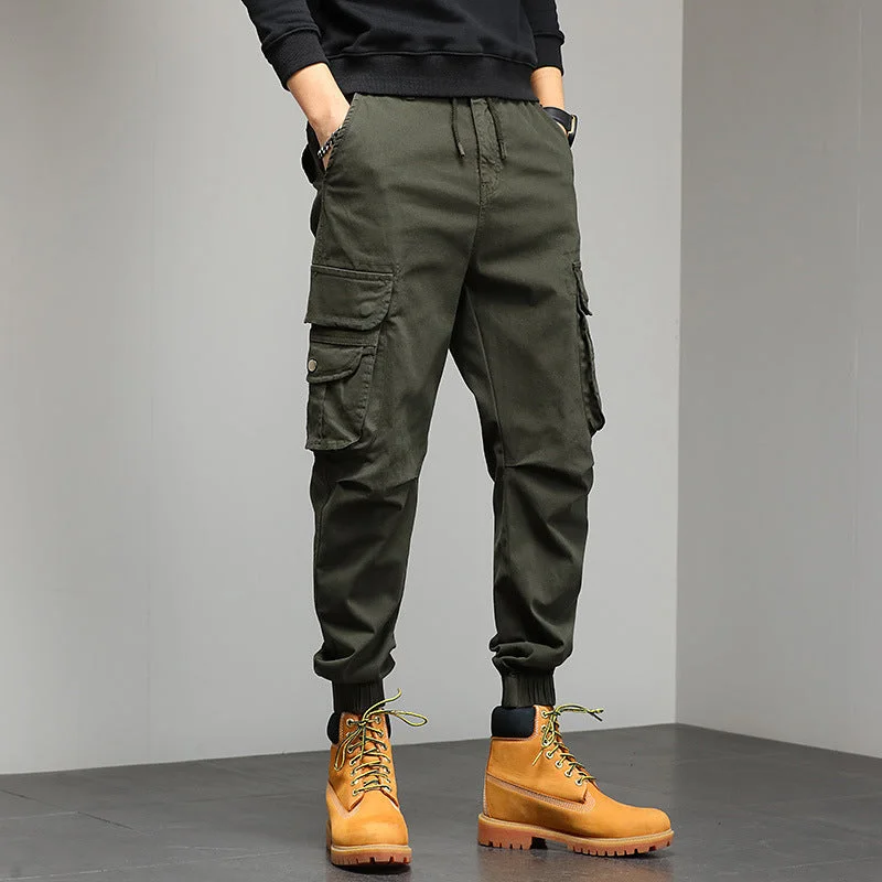 Today’s Deal Multi-bag Fashion Brand Casual Pants Men