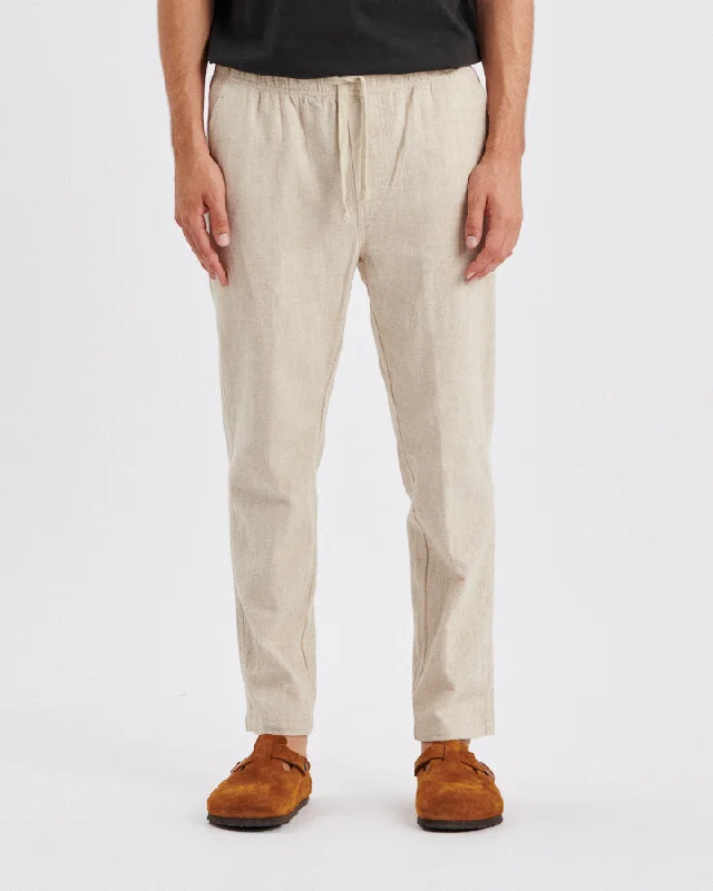 Limited Quantity Cruiser Linen Pant - Ecru