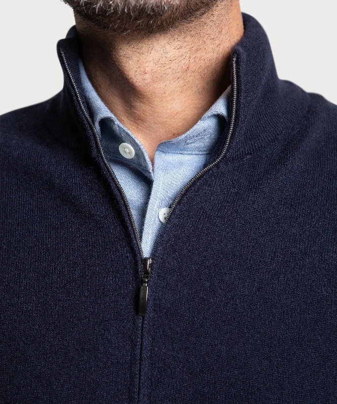 Instant Discount Cashmere Half Zip Sweater
