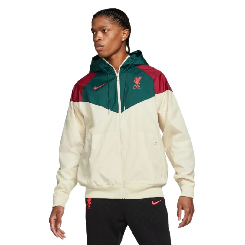 Weekend Offers That Excite Liverpool FC Windrunner Men's Hooded Soccer Jacket