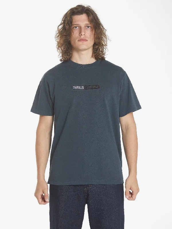 Pay Less Love From Above Merch Fit Tee - Petrol