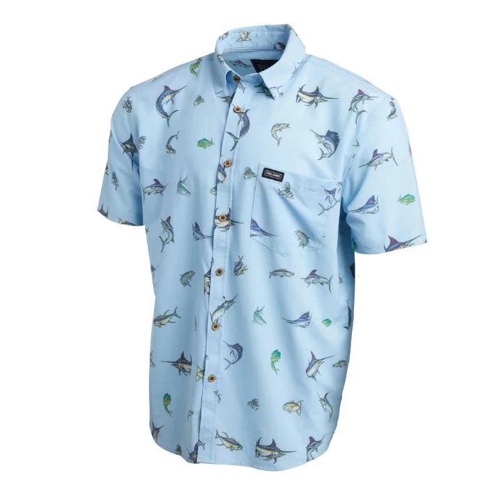 Pelagic Short Sleeve Men's Woven Shirts