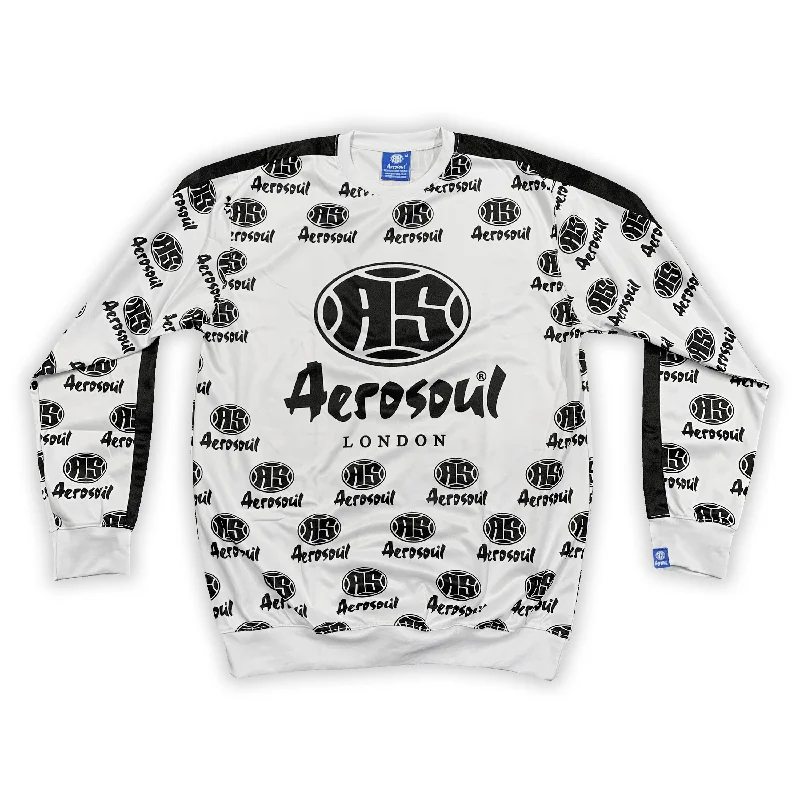 Value Deals A.S. Track Soul Suit Sweatshirt (White)