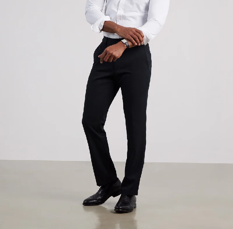 Gramercy Pants Regular Fit - Asphalt Black